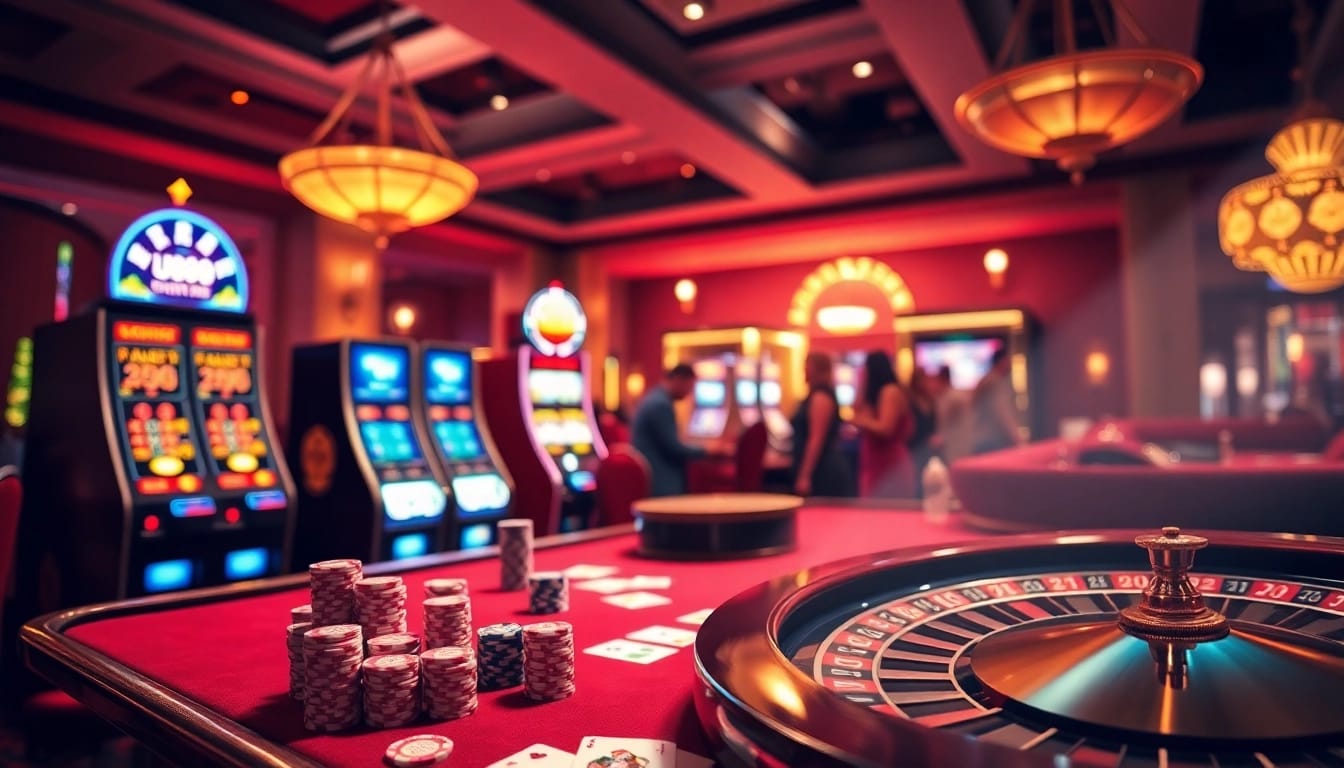 Experience thrilling gameplay at U888 with vibrant casino tables and engaging slot machines.