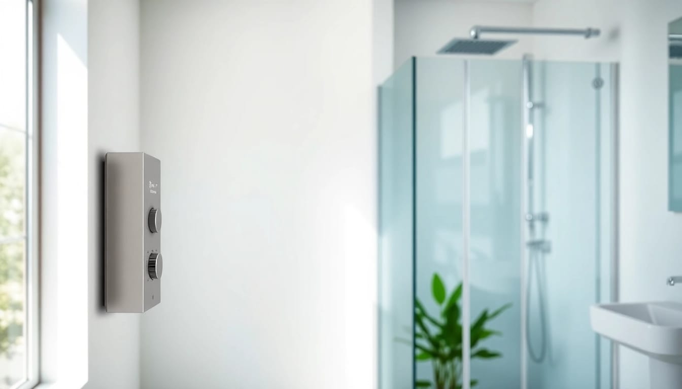 Discover the advanced technology behind sunny shower usa inc water management in a modern bathroom setting.