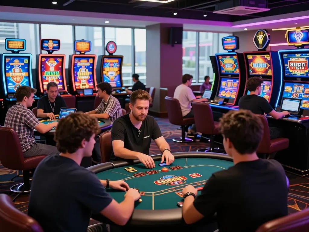 Experience thrilling online gaming at https://sc88e.com/ with dynamic virtual casino players engaged in lively games.