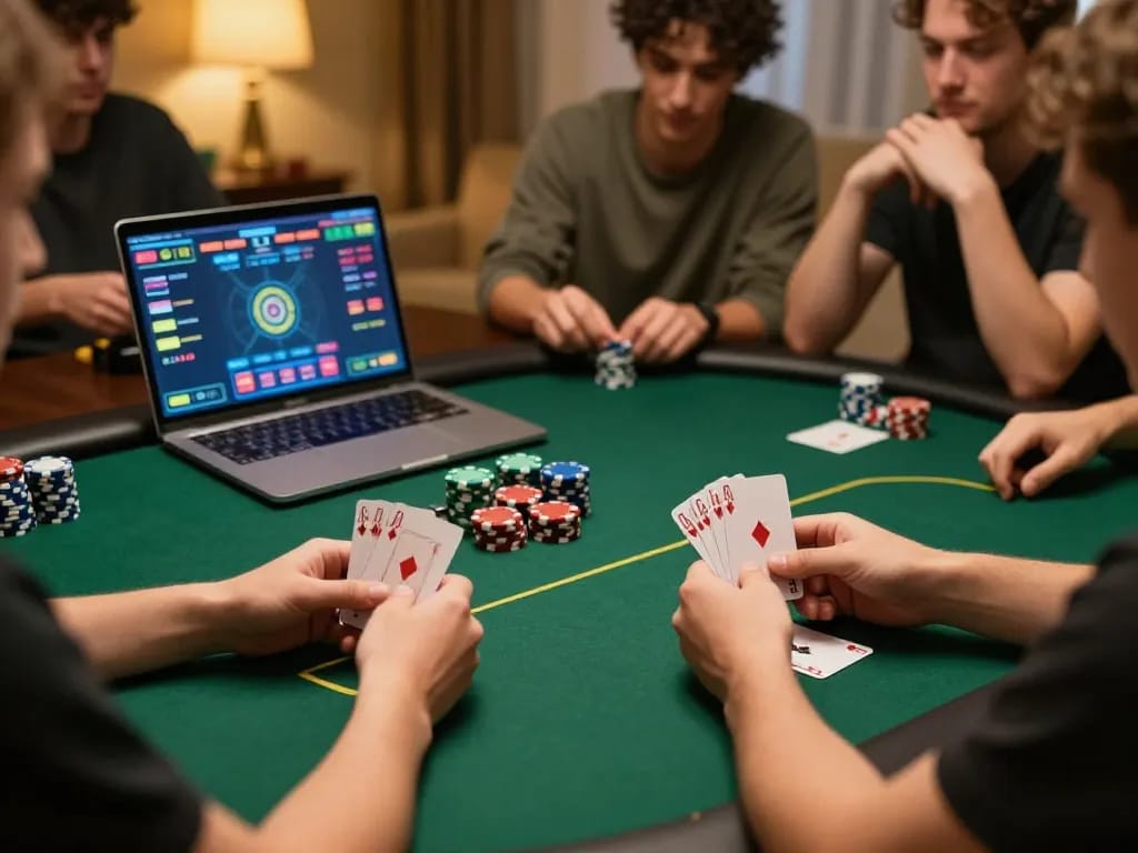 Watch players strategize in a thrilling sun win online poker game from the comfort of home