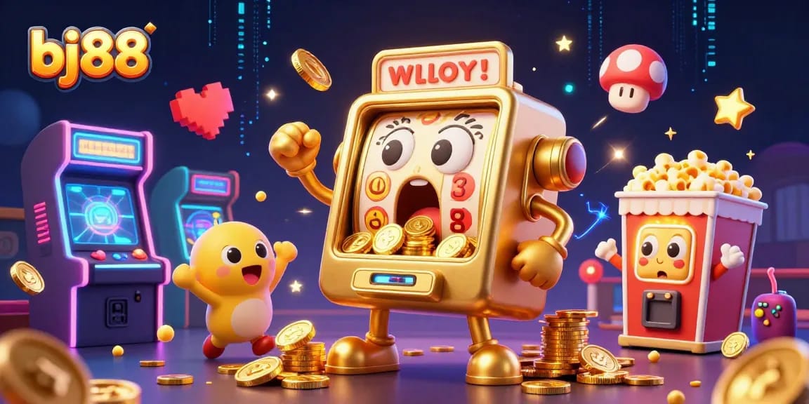 Experience the thrill of jackpots at bj88 with animated slot machines celebrating wins.