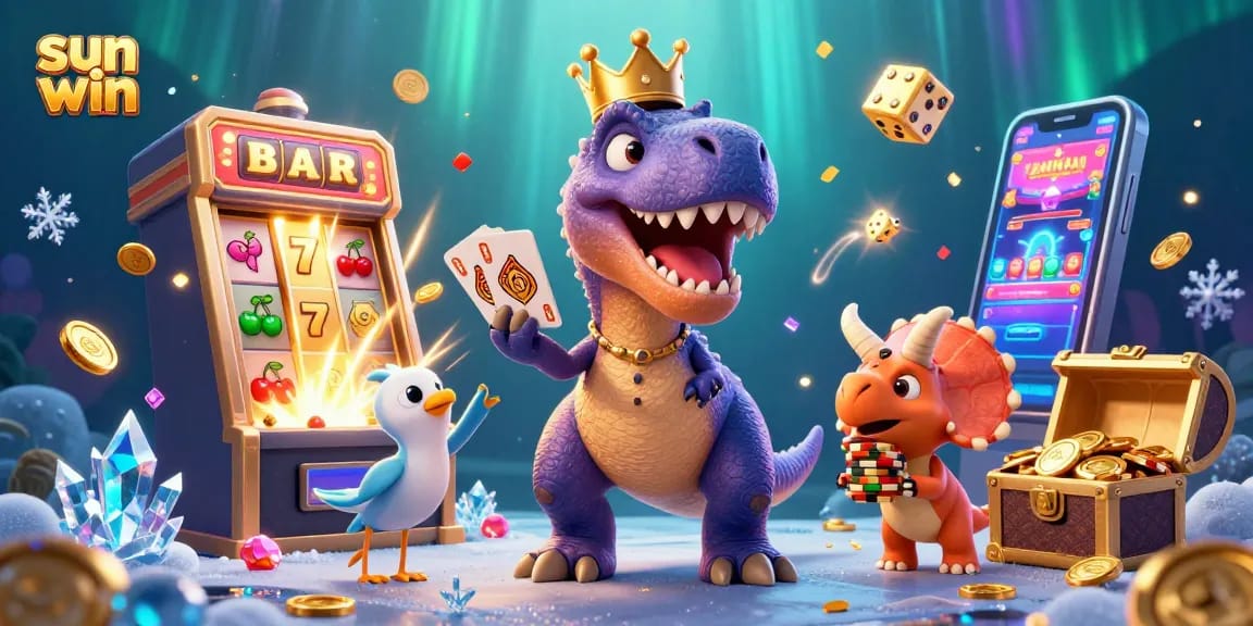 Experience the thrill of the sun win casino adventure with a dazzling slot machine bursting coins!