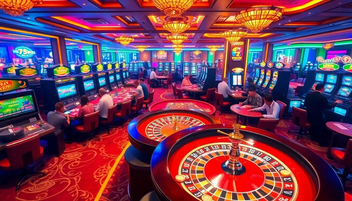 Experience thrilling gameplay at 78Win with vibrant casino tables and exciting card games.