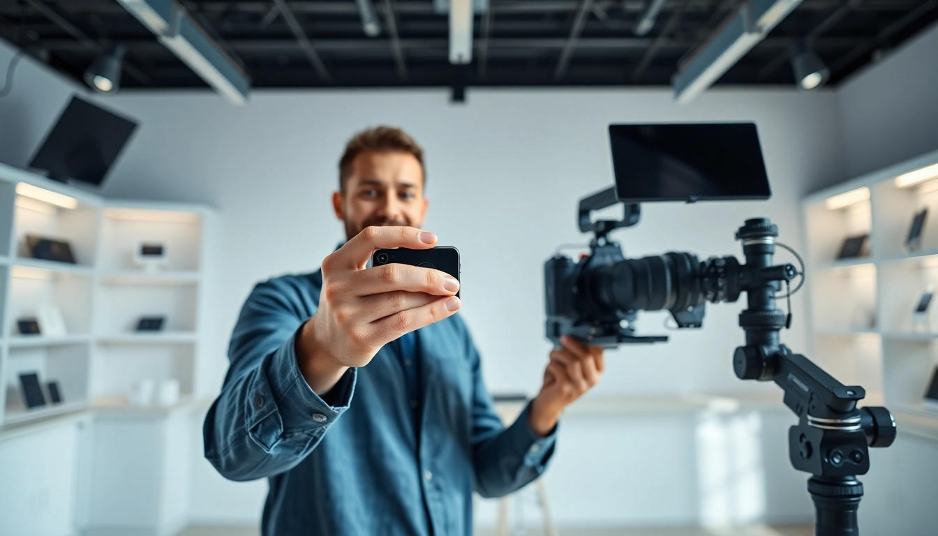 Engaging product demonstrations showcasing features by a skilled videographer.