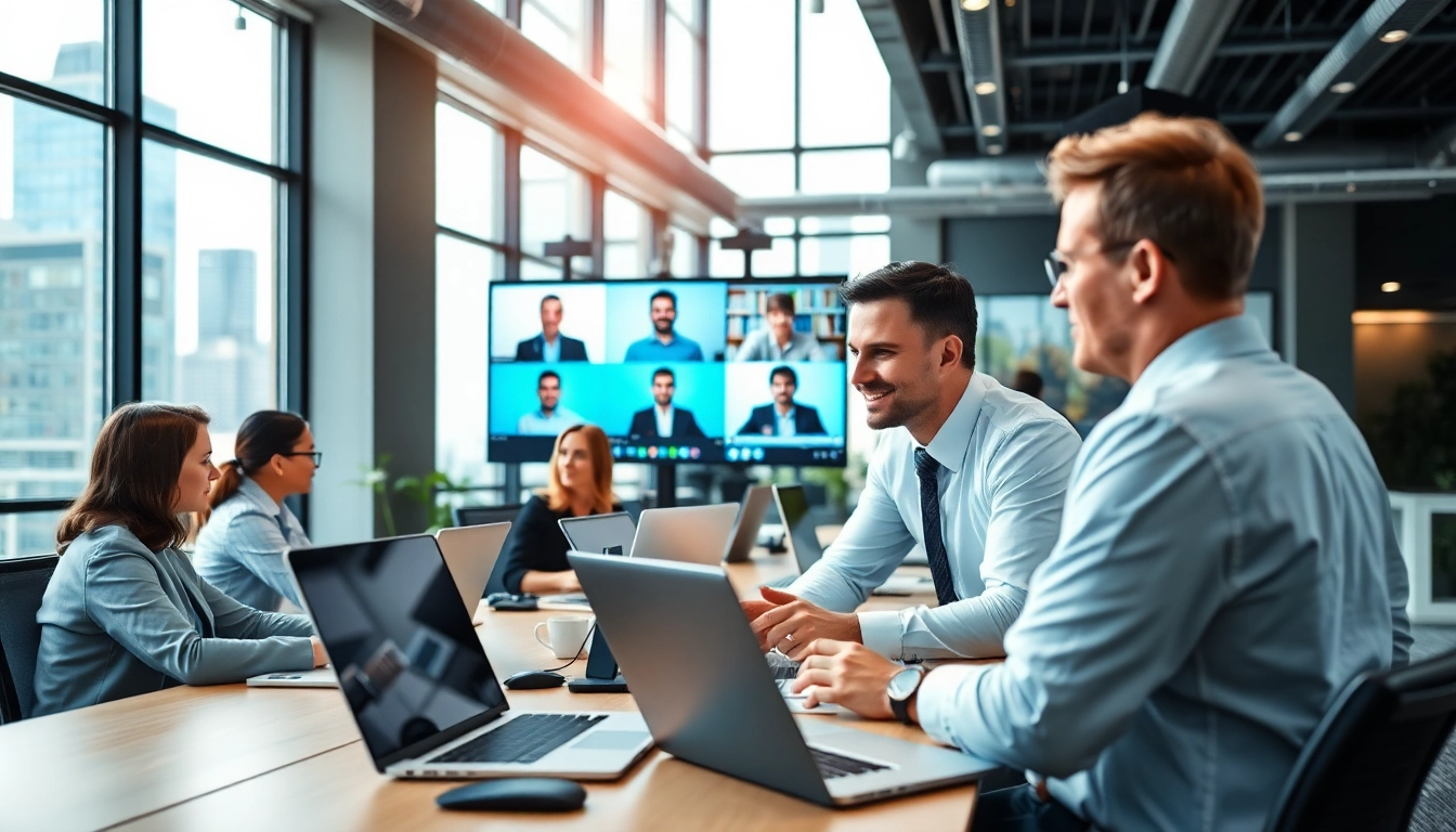 Find top msp companies near me for reliable IT solutions in a modern office setting.