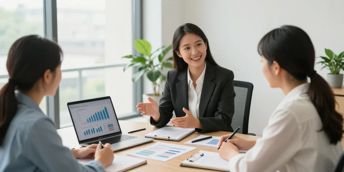 Couple discussing asset protection strategies with financial advisor in a bright office
