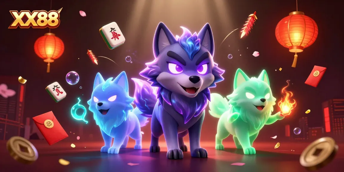 Experience thrilling gaming action at XX88 with vibrant characters and rich casino elements.