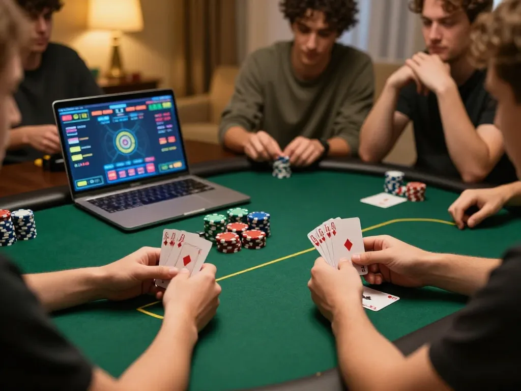Watch players strategize in a thrilling sun win online poker game from the comfort of home